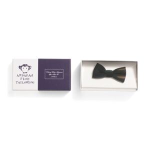 NEW APPAMAN kids' bow ties in forest green velvet